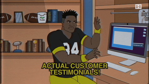 Antonio Brown Cartoon Typing Computer GIF