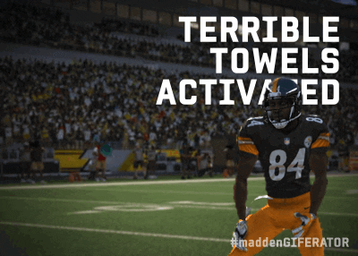 Antonio Brown Dancing Terrible Towels Meme GIF