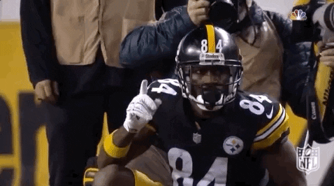 Antonio Brown Finger Wag GIF