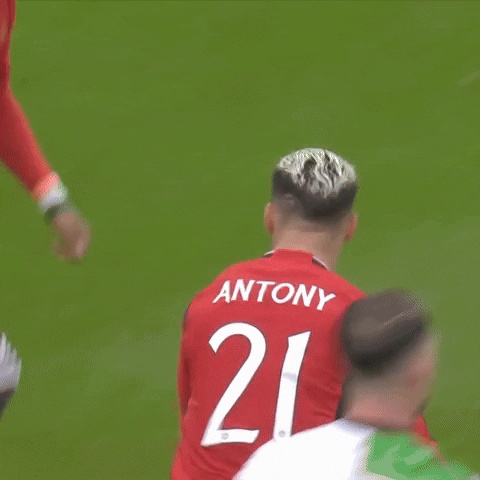 Antony Dos Santos With Amad Diallo GIF
