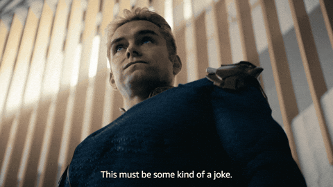 Antony Starr The Boys Some Kind Of Joke GIF