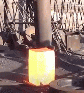 Anvil Pounding On Hot Metal GIF