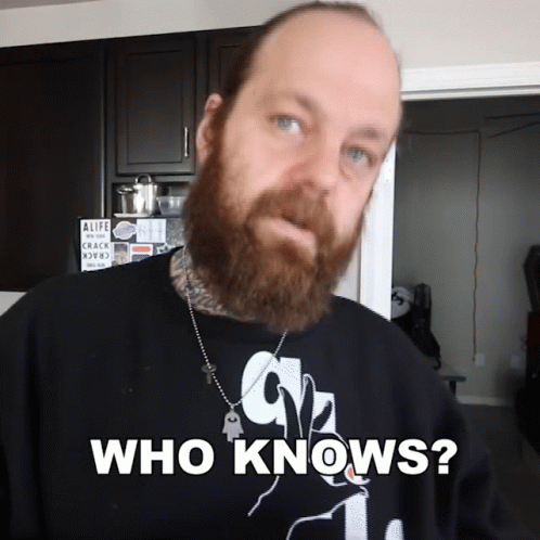 Anxious Man Who Knows GIF