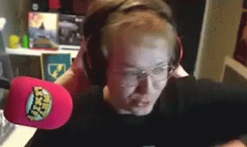 Anxious Whew Livestreaming GIF