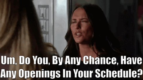 Any Openings In Your Schedule 911 Maddie Han GIF