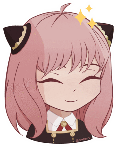 Anya Forger Anime Tender Smile GIF
