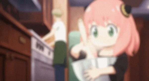 Naughty Anya Forger Mixing Powder GIF