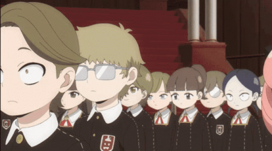 Anya Forger Sinister Facial Expression GIF