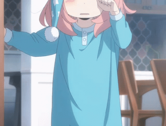 Anya Forger Wiping Eyes Morning Please GIF