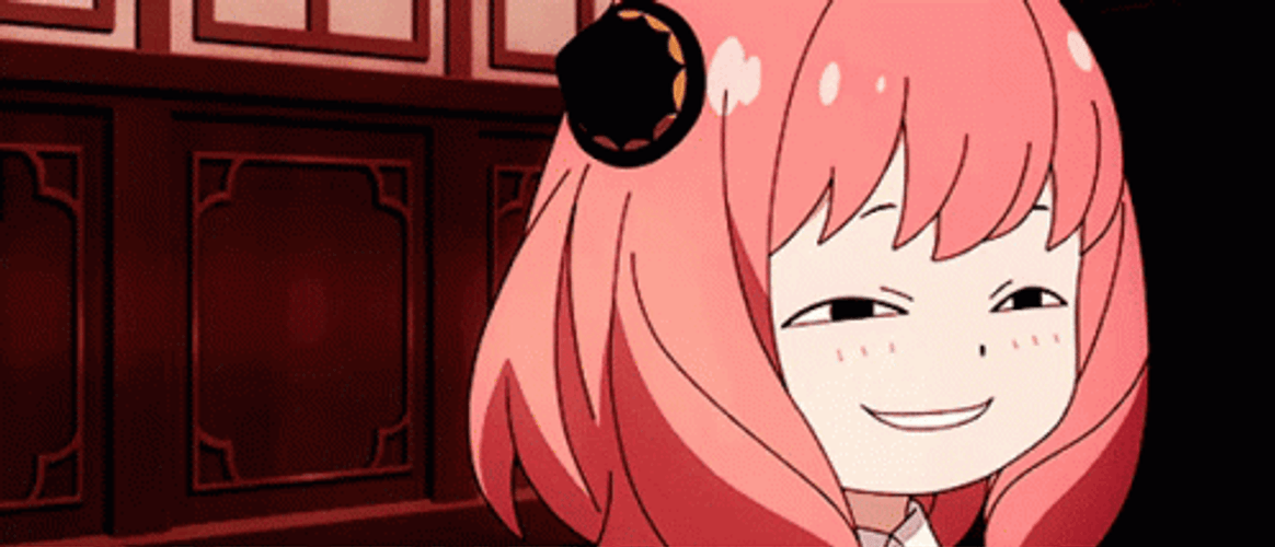 Anya Surprised Response Spy X Family GIF