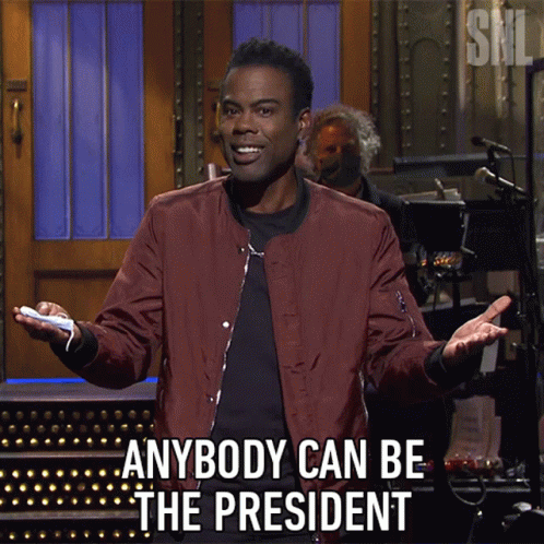 Anybody Can Be President Chris Rock GIF