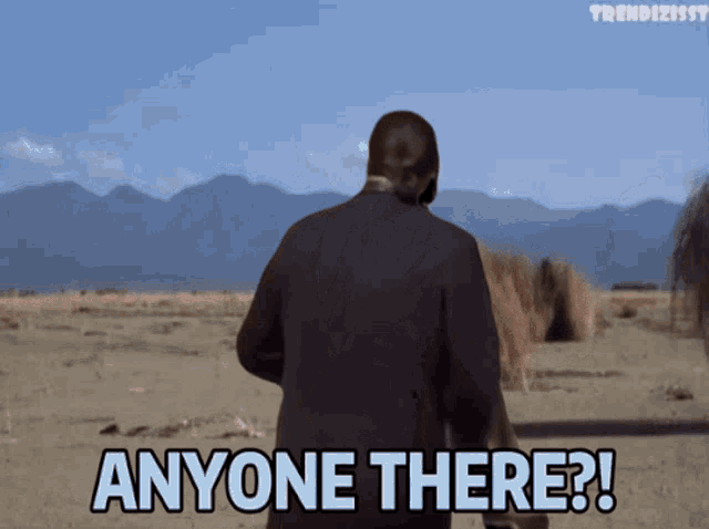 Anyone Here Tumbleweed Gif GIF