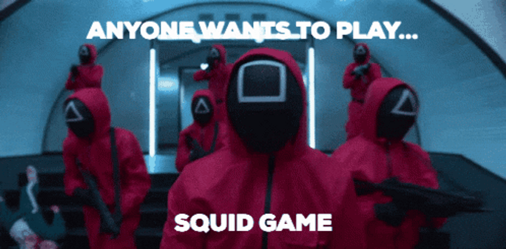 Anyone Wants To Play Squid Game GIF