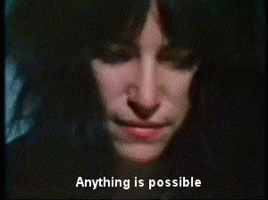 Anything Is Possible Woman Hair Flip GIF