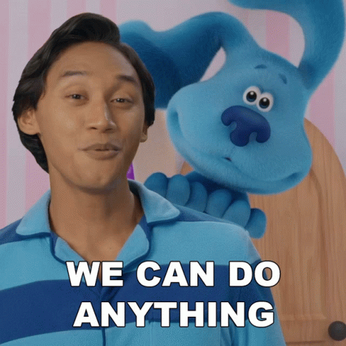 Anything Is Possible Blues Clues GIF