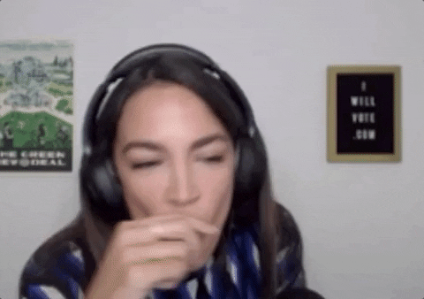 Aoc Alexandria Ocasio Cortez Annoyed Reaction GIF