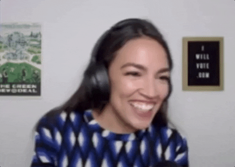 Aoc Alexandria Ocasio Cortez Cracking GIF