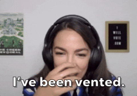 Aoc Has Been Vented Live Streamer Politician GIF