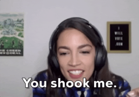 Aoc Live Stream You Shook Me GIF