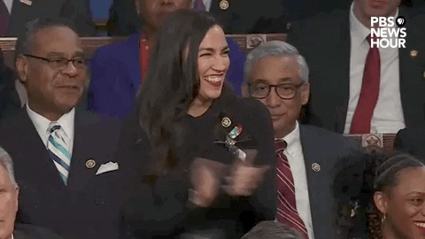 Aoc Sweet Smile Point Clapping GIF