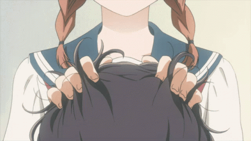 Aoi Hana Knead Head GIF