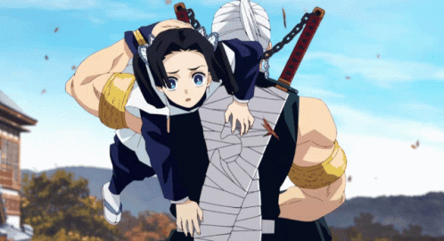 Aoi Kanzaki Uzui Vs Gyutaro GIF