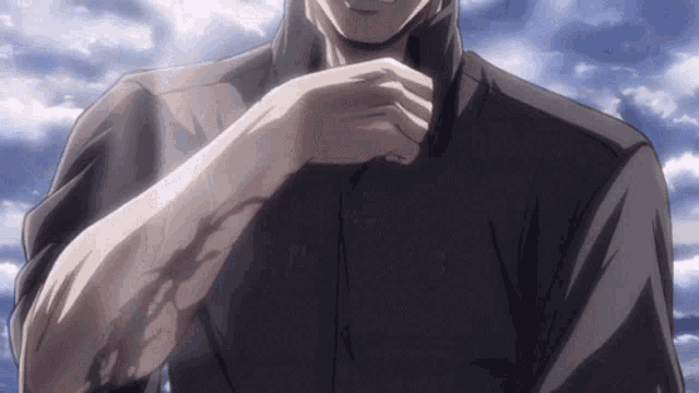 Aot Smoking Injured Hands GIF