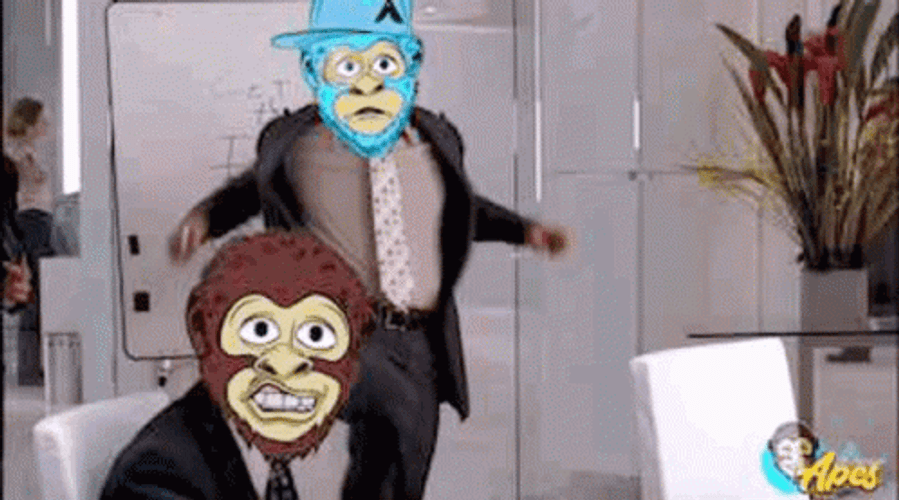 Apes Business Enhance  GIF