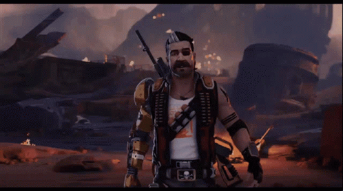 Apex Legends Fuse Spanking GIF