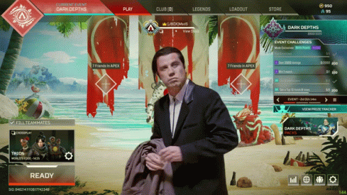 Apex Legends John Travolta Meme GIF