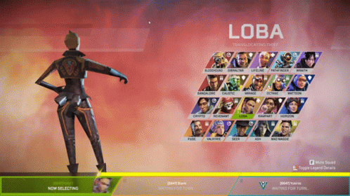 Apex Legends Loba Distorted Bug GIF