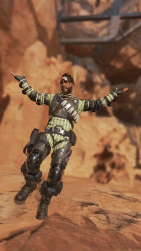 Apex Legends Mirage Finisher Animation GIF