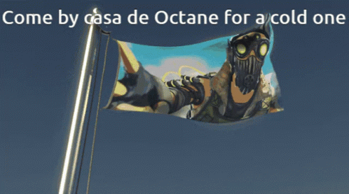 Apex Legends Octane Flag GIF