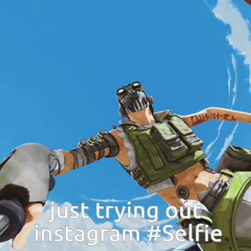 Apex Legends Octane Instagram Selfie GIF