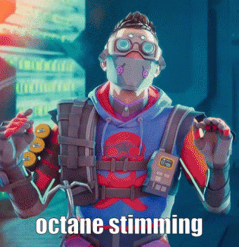 Apex Legends Octane Stimming GIF
