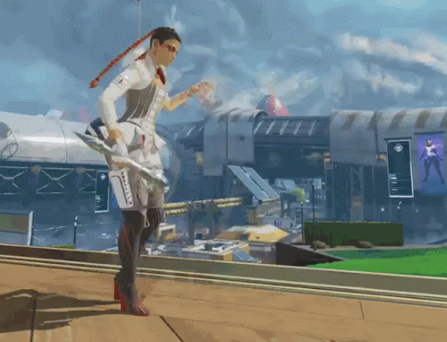 Apex Loba Playing Golf GIF