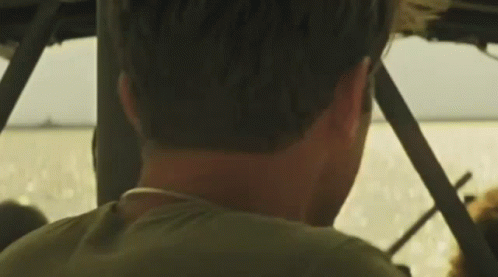 Apocalypse Now Scene Benjamin Willard Looking What Happen GIF