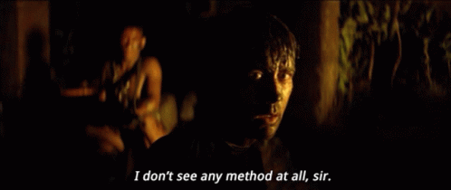 Apocalypse Now Scene Cap. Benjamin L. Willard Reporting GIF