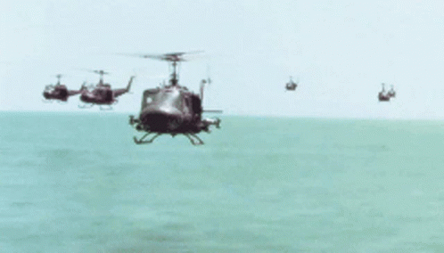 Apocalypse Now Scene Chopper Arriving GIF
