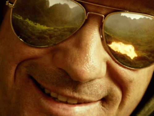 Apocalypse Now Scene Col. Walter E. Kurtz Zoom In GIF