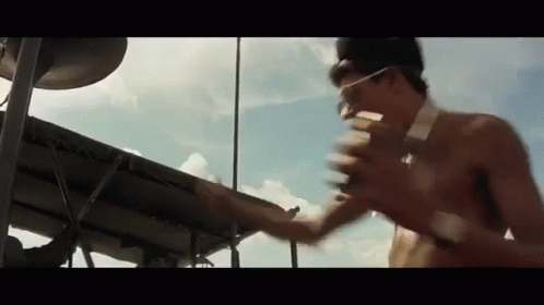 Apocalypse Now Scene Man Dancing In The Music GIF