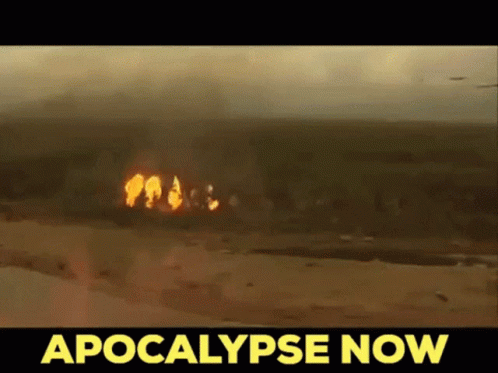 Apocalypse Now Scene Of Bombing Enemies GIF
