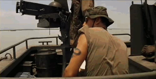 Apocalypse Now Scene They Are Taking Rest GIF
