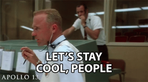 Apollo People Stay Cool GIF