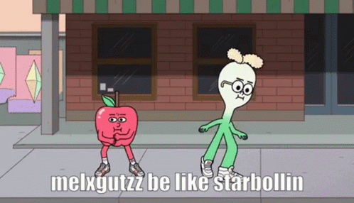 Apple and Onion Melxgutzz Be Like Starbollin