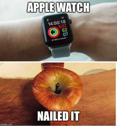 Apple Watch Nailed It GIF