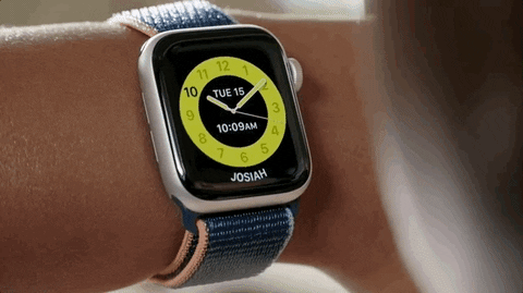 Apple Watch Worn On Wrist GIF