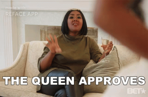 Approval The Queen Approves GIF