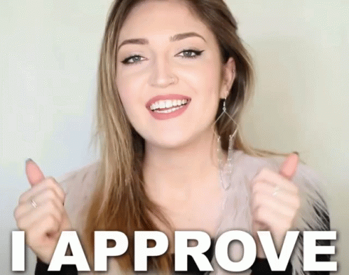 Approve Chelsea Mason Thumbs Up GIF