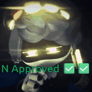 Approved Cartoon Character GIF